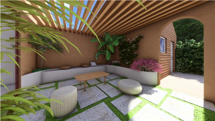 Paysagiste 3D Patio